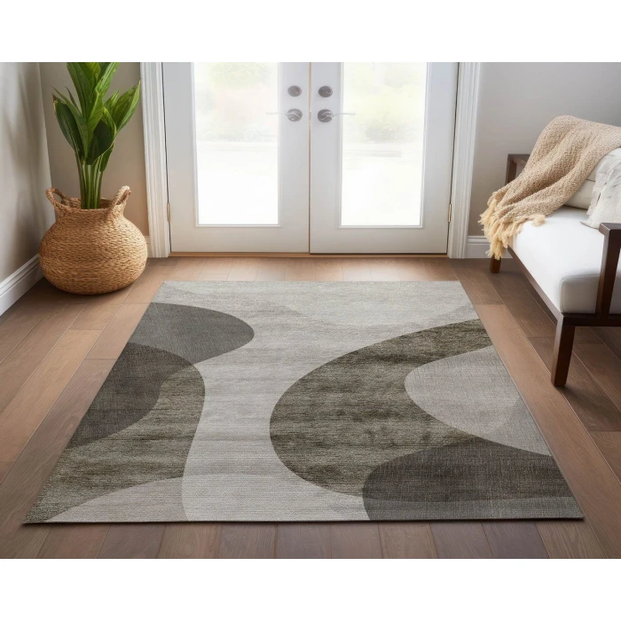 Chantille ACN657 Taupe 3' x 5' Rug