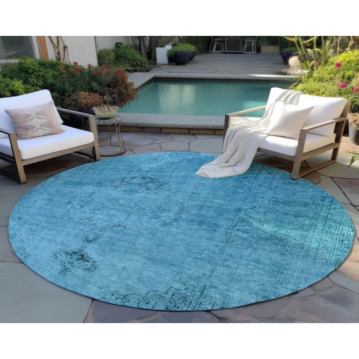 Chantille ACN658 Blue 8' x 8' Rug