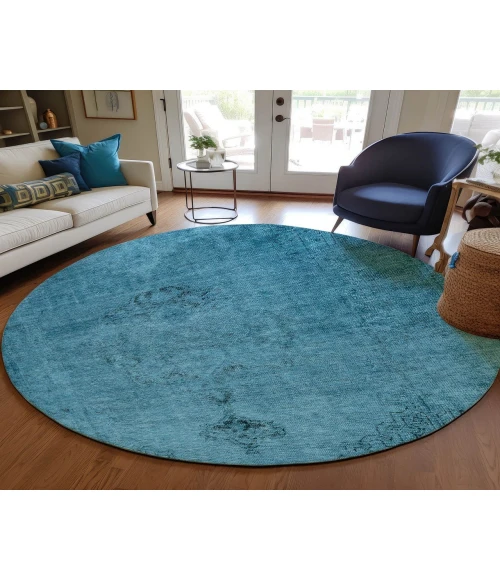 Chantille ACN658 Blue 8' x 8' Rug