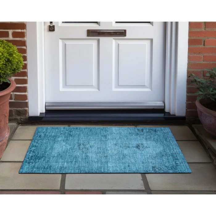 Chantille ACN658 Blue 1'8" x 2'6" Rug