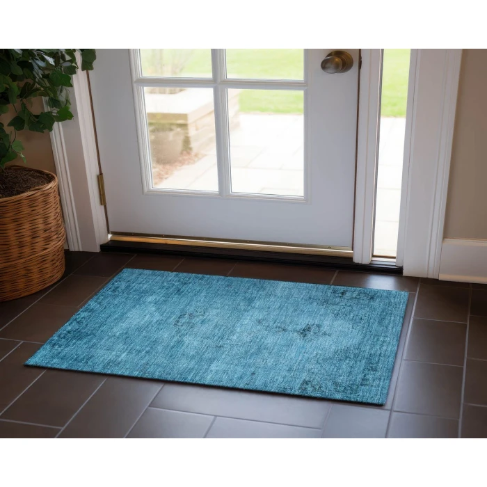 Chantille ACN658 Blue 1'8" x 2'6" Rug