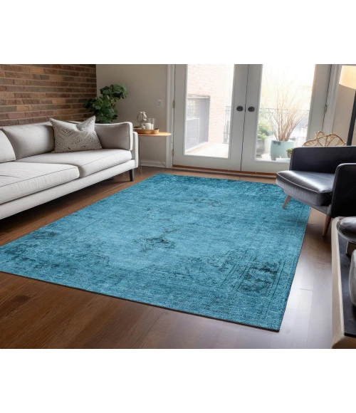 Chantille ACN658 Blue 3' x 5' Rug