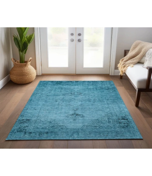 Chantille ACN658 Blue 3' x 5' Rug