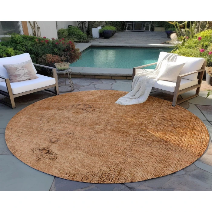 Chantille ACN658 Copper 8' x 8' Rug