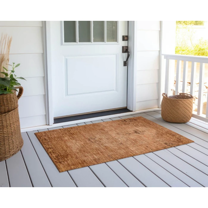 Chantille ACN658 Copper 1'8" x 2'6" Rug