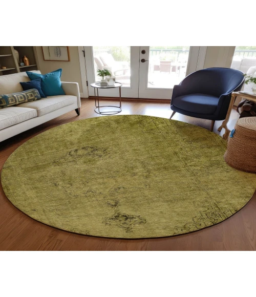 Chantille ACN658 Gold 8' x 8' Rug