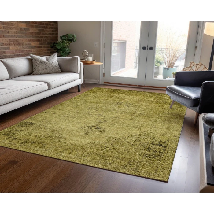 Chantille ACN658 Gold 10' x 14' Rug