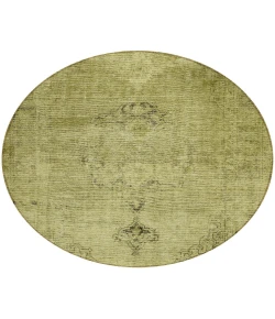 Addison Chantille ACN658 Khaki 8 ft. x 8 ft. Round Rug