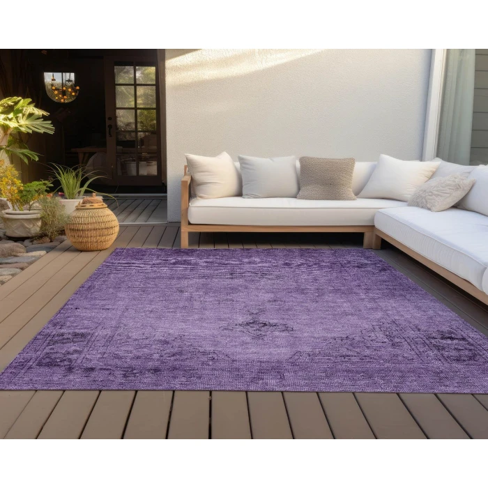 Chantille ACN658 Purple 2'6" x 3'10" Rug