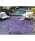 Chantille ACN658 Purple 8' x 8' Rug