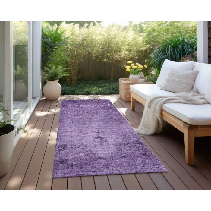 Chantille ACN658 Purple 2'3" x 7'6" Rug