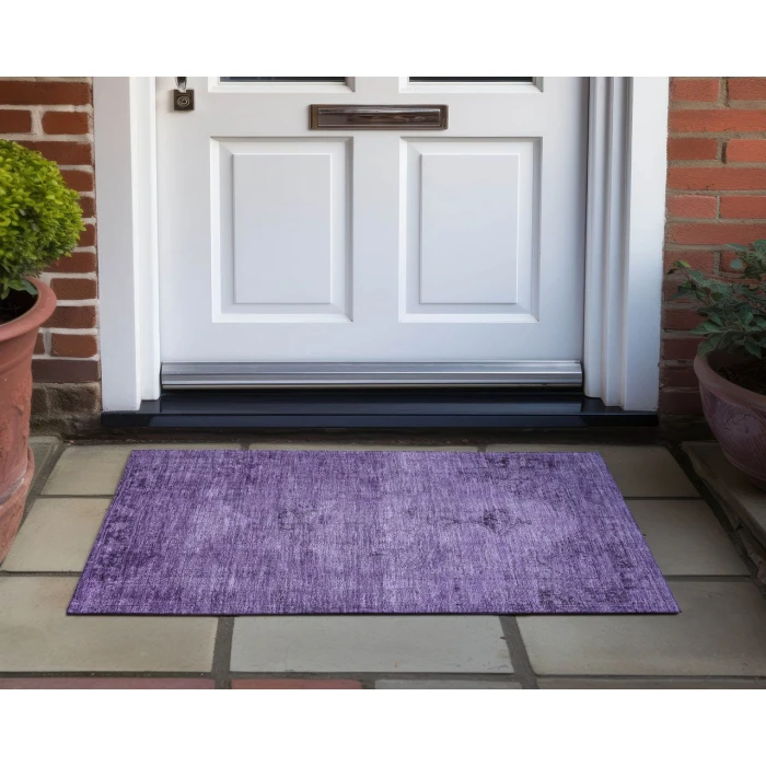 Chantille ACN658 Purple 1'8" x 2'6" Rug