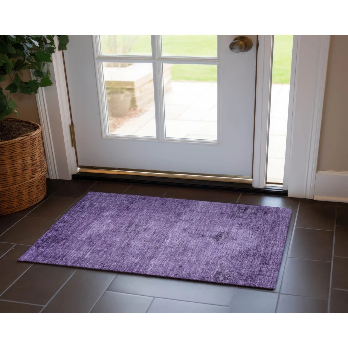 Chantille ACN658 Purple 1'8" x 2'6" Rug