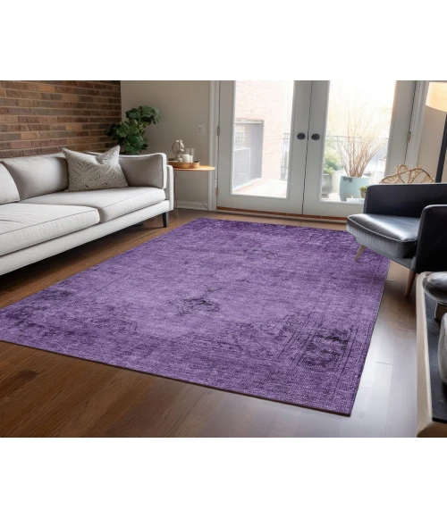 Chantille ACN658 Purple 3' x 5' Rug