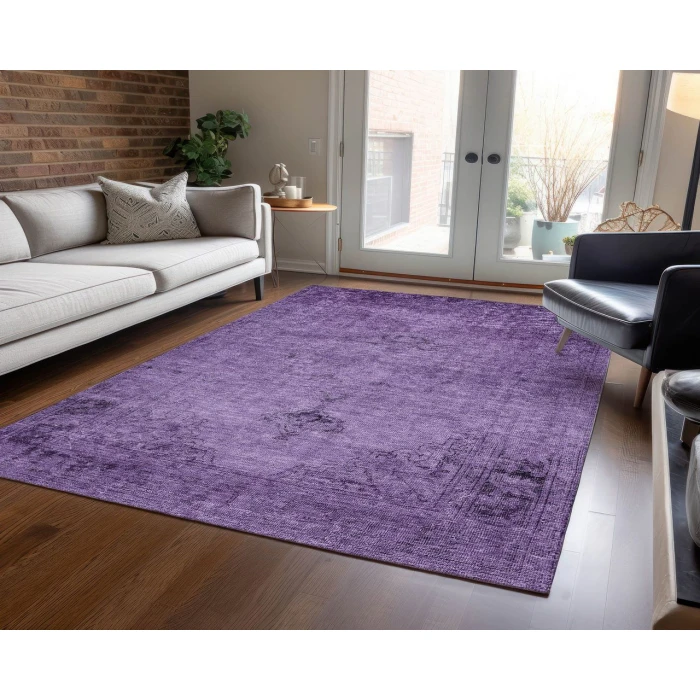 Chantille ACN658 Purple 2'6" x 3'10" Rug