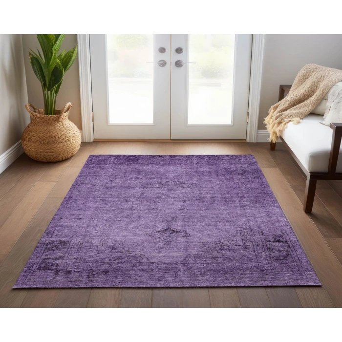 Chantille ACN658 Purple 2'6" x 3'10" Rug