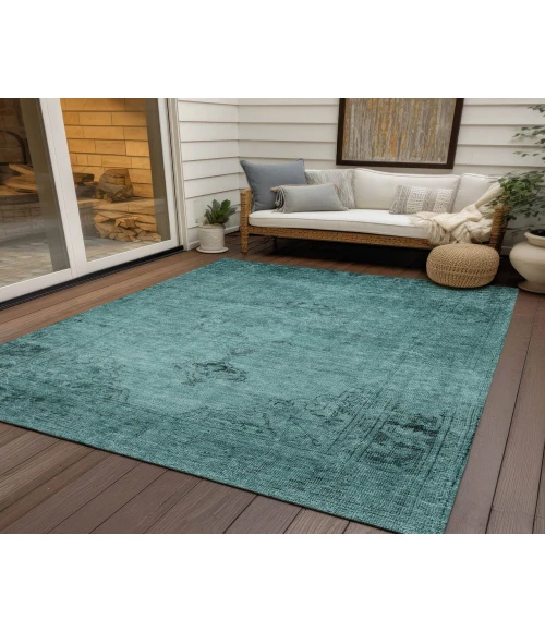 Chantille ACN658 Teal 3' x 5' Rug
