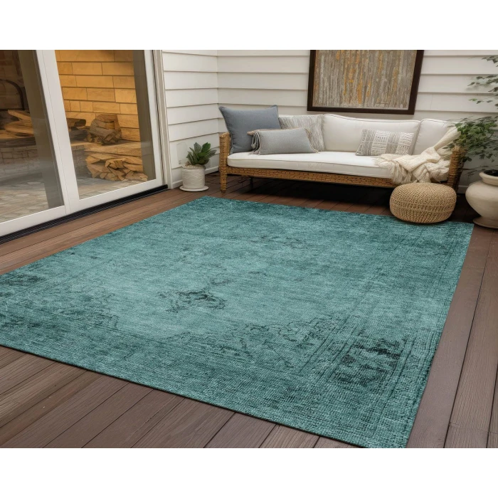 Chantille ACN658 Teal 5' x 7'6" Rug