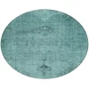 Addison Chantille ACN658 Teal 8 ft. x 8 ft. Round Rug