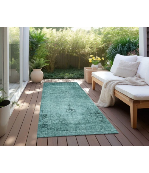 Chantille ACN658 Teal 2'3" x 7'6" Rug