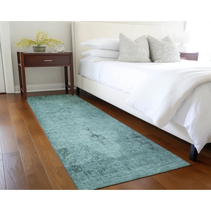 Chantille ACN658 Teal 2'3" x 7'6" Rug