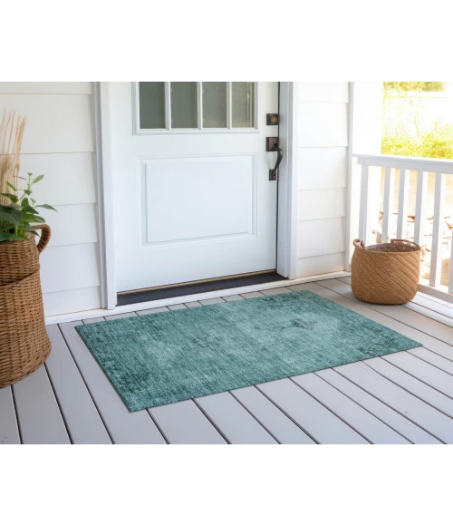 Chantille ACN658 Teal 1'8" x 2'6" Rug