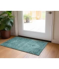 Chantille ACN658 Teal 1'8" x 2'6" Rug