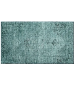 Addison Chantille ACN658 Teal 1 ft. 8 in. x 2 ft. 6 in. Rectangle Rug