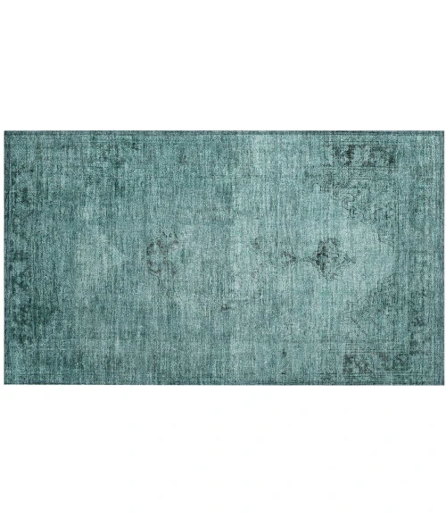 Chantille ACN658 Teal 1'8" x 2'6" Rug
