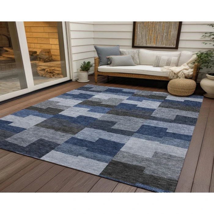 Chantille ACN659 Blue 9' x 12' Rug