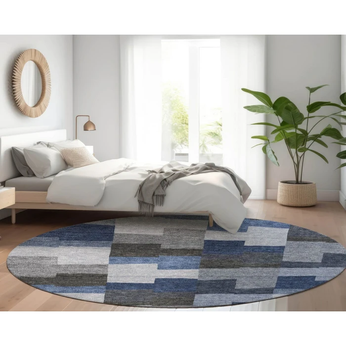 Chantille ACN659 Blue 8' x 8' Rug