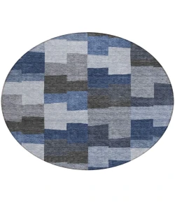 Addison Chantille ACN659 Blue 8 ft. x 8 ft. Round Rug