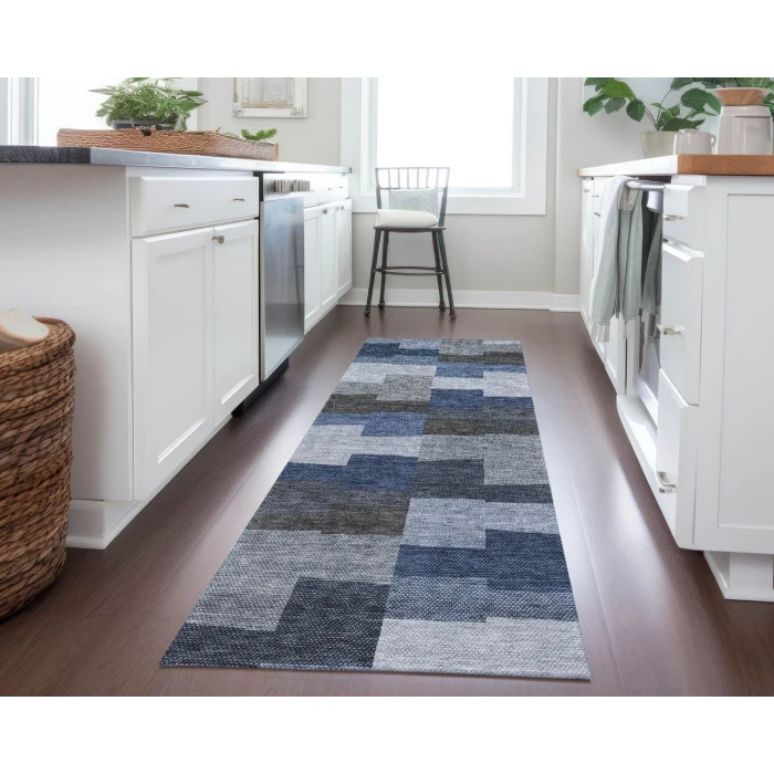 Chantille ACN659 Blue 2'3" x 7'6" Rug