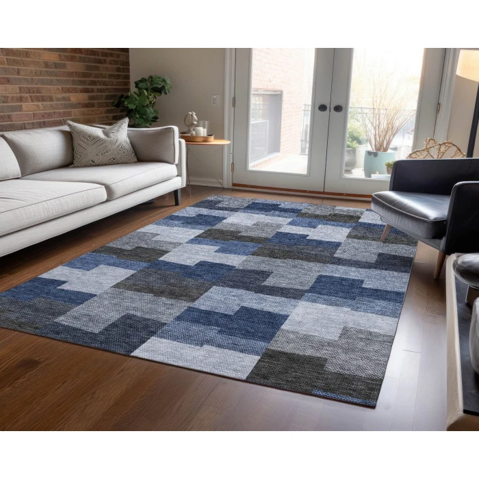 Chantille ACN659 Blue 9' x 12' Rug