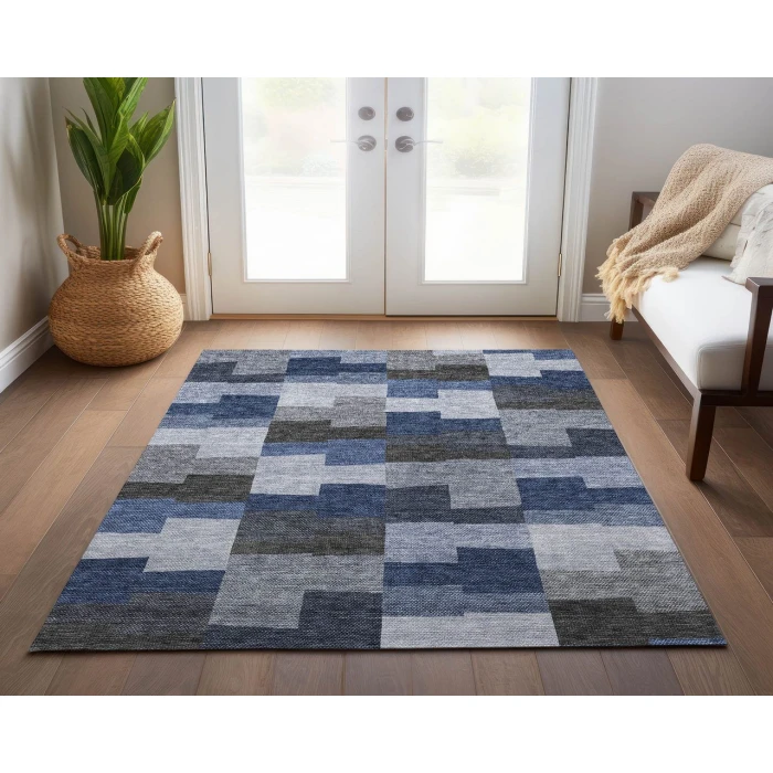 Chantille ACN659 Blue 9' x 12' Rug