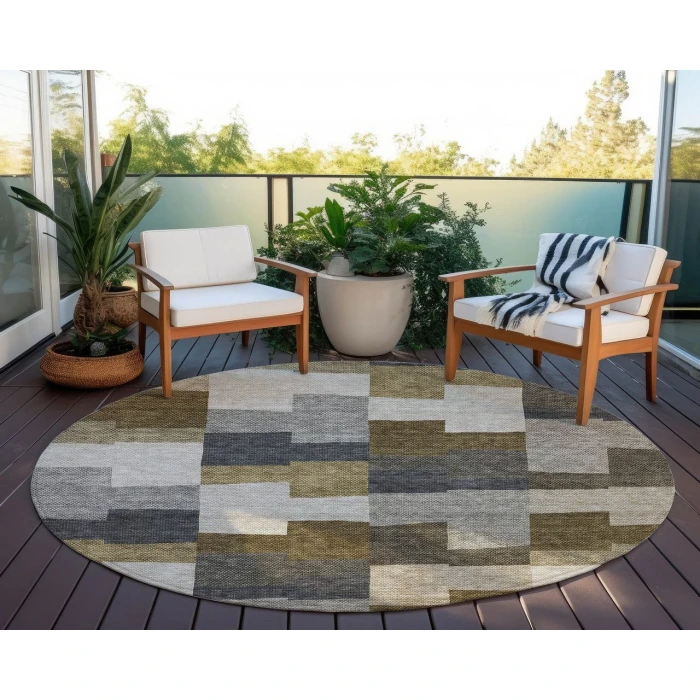 Chantille ACN659 Brown 8' x 8' Rug