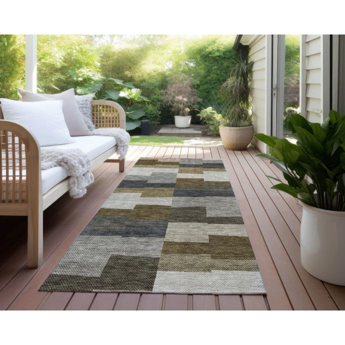 Chantille ACN659 Brown 2'3" x 7'6" Rug