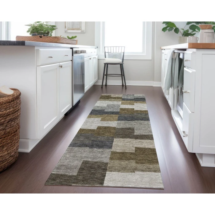 Chantille ACN659 Brown 2'3" x 7'6" Rug