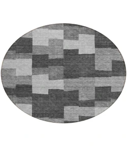 Addison Chantille ACN659 Gray 8 ft. x 8 ft. Round Rug