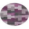 Addison Chantille ACN659 Merlot 8 ft. x 8 ft. Round Rug