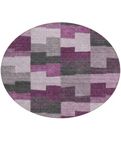 Addison Chantille ACN659 Merlot 8 ft. x 8 ft. Round Rug