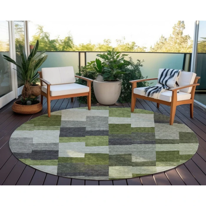 Chantille ACN659 Olive 8' x 8' Rug