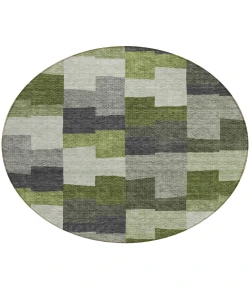 Addison Chantille ACN659 Olive 8 ft. x 8 ft. Round Rug