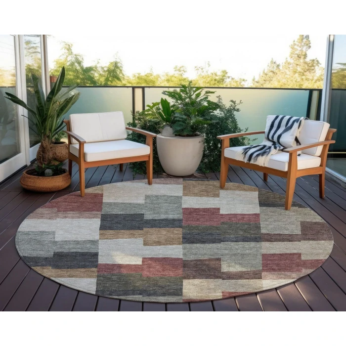 Chantille ACN659 Paprika 8' x 8' Rug