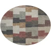 Addison Chantille ACN659 Paprika 8 ft. x 8 ft. Round Rug