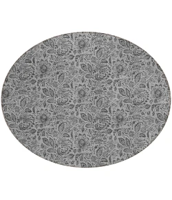 Addison Chantille ACN660 Gray 8 ft. x 8 ft. Round Rug