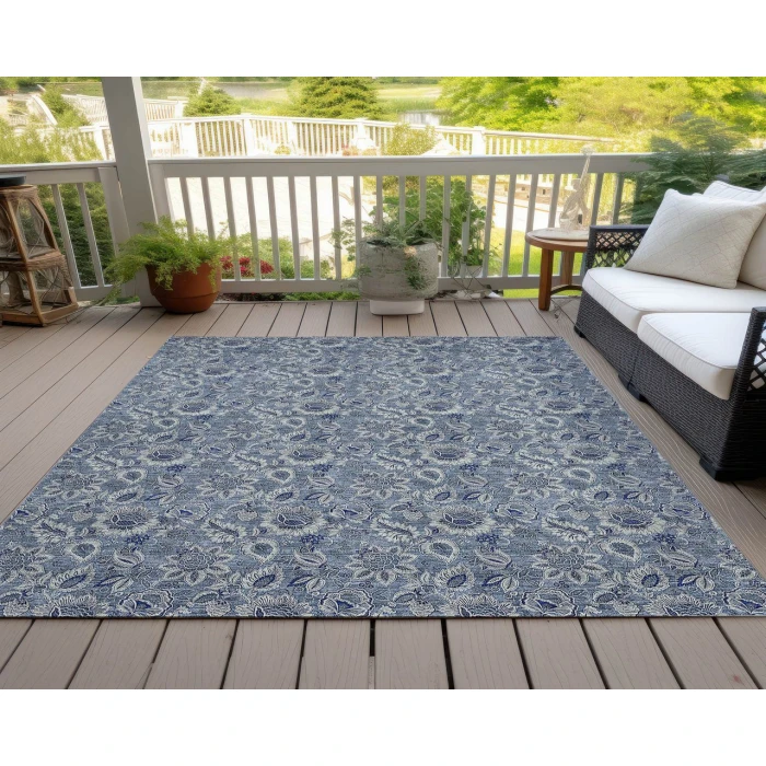 Chantille ACN661 Blue 8' x 10' Rug