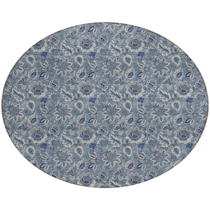 Chantille ACN661 Blue 8' x 8' Rug