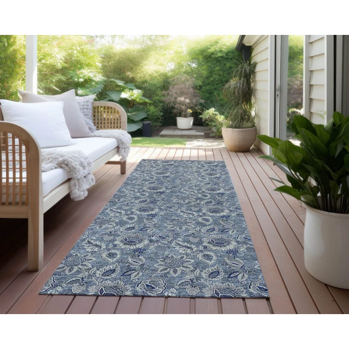 Chantille ACN661 Blue 2'3" x 7'6" Rug