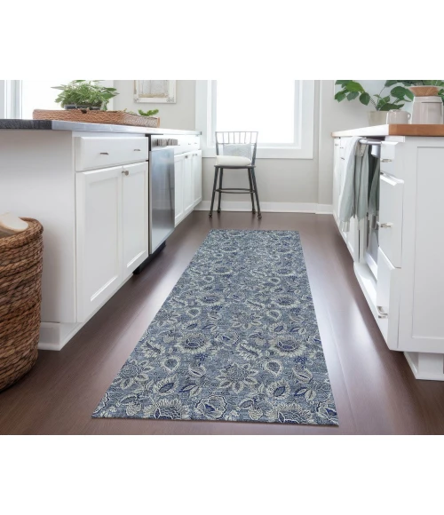 Chantille ACN661 Blue 2'3" x 7'6" Rug